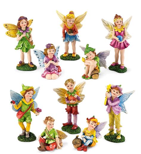 Miniature Fairy Figurines Set Of 5 Fairy Dolls