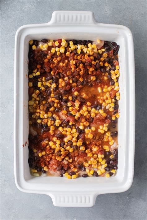 Easy Southwest Chicken Casserole | The Clean Eating Couple