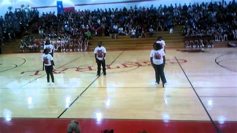 High Steppers Pep Rally Youtube