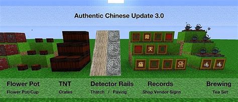 Minecraft Texture Minecraft Authentic Chinese 40b 164