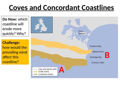 Coves And Concordant Coastlines Geography Teaching Resources