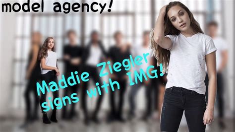 Maddie Ziegler Signs With Img Model Agency Youtube