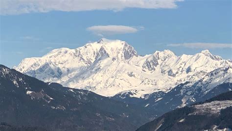 Tu Sais Que Tes Dijonnais Sitas Déjà Vu Le Mont Blanc Par Beau