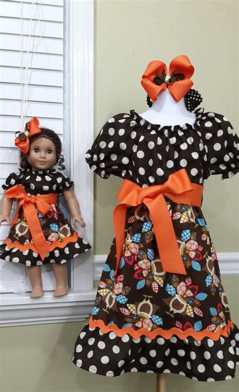 American Doll And Girl Matching Dresses By Selectstyleboutique Girls