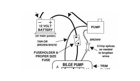 automatic bilge pump wiring