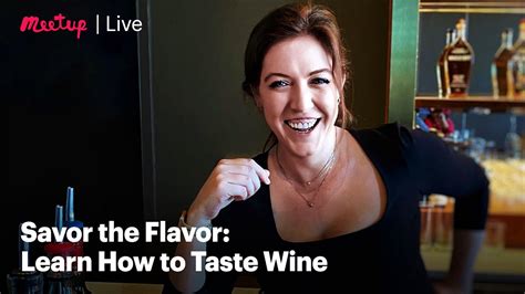 Recording Savor The Flavor Learn How To Taste Wine YouTube