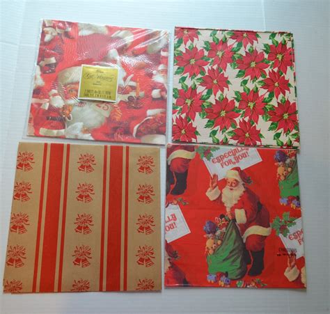 Vintage Christmas T Wrap Wrapping Paper Etsy