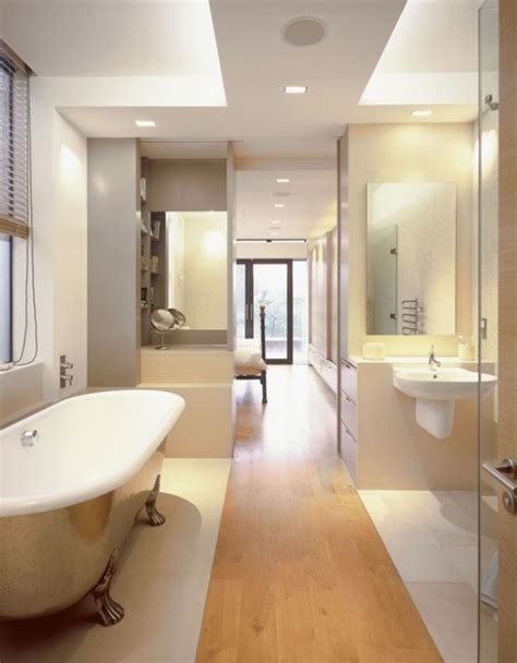 Impressive Modern Bathroom Ceiling And Wall Lighting Ideas Interior