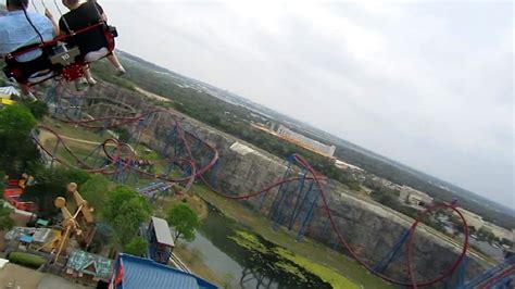 Skyscreamer On Ride Hd Pov Six Flags Fiesta Texas Youtube