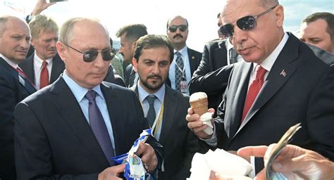 Ice cream at maks is becoming something of a tradition for putin, who was previously seen buying one in 2017. Vladimir Putin Treats Recep Erdogan to Russian Ice Cream ...