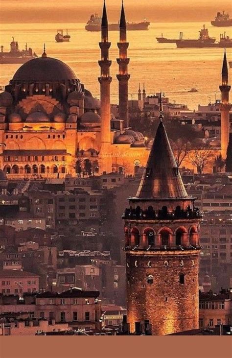 Muhteşem İstanbul Manzarası 😍 Seyahat Istanbul Manzara