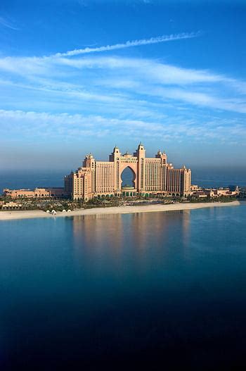 Full Atlantis Hotel Dubai Persian Gulf Wonder Background Hd Wallpaper