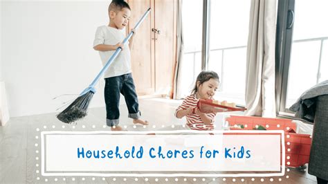 Household Chores For Kids Twinkl