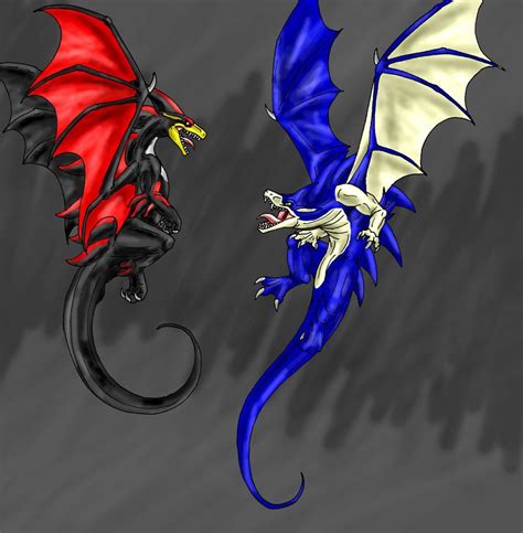 Shadow And Sonic As Dragons Shadow The Hedgehog Sonic And Shadow