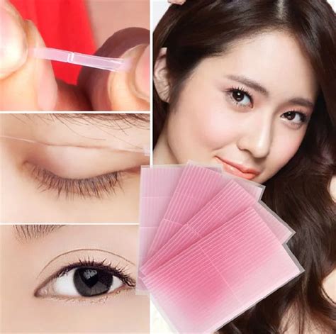Pcs Invisible Double Eyelid Fiber Magic Eyes Stickers Super Stretch