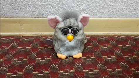 Fresh New Look Furby Midnight Wolf Furby 1998 Youtube