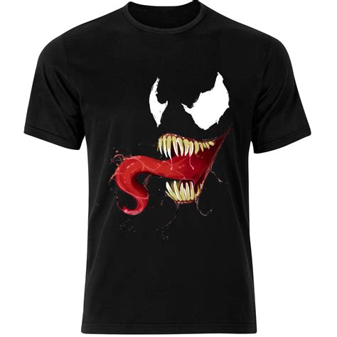 Mens T Shirt Venom Dark Spiderman Symbiote Villain Anti Hero Marvel
