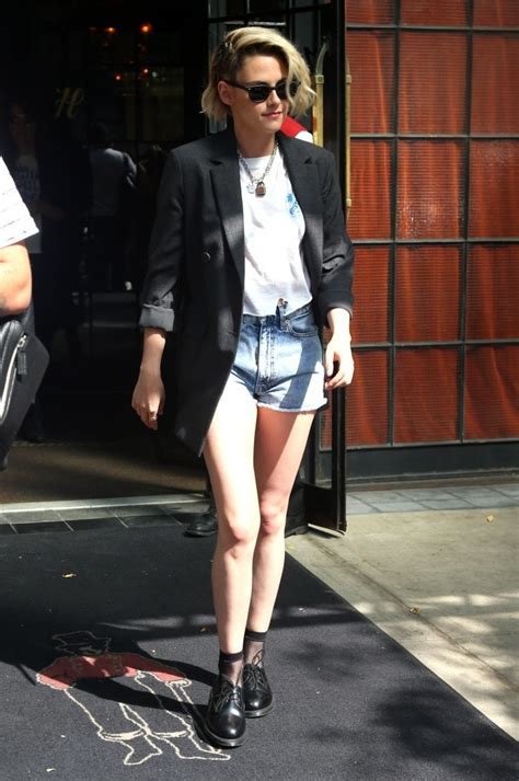 Kristen Stewart Leather Lace Ups Kristen Stewart Looks