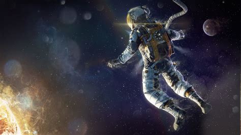 Space Fantasy Art Astronaut Wallpaper Coolwallpapers Me