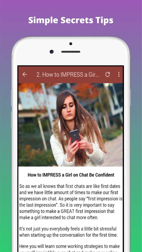 Check spelling or type a new query. How To Impress A Girl On Chat for Android - APK Download