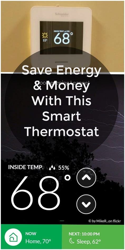 Save Energy And Money With This Smart Thermostat Save Energy Energy