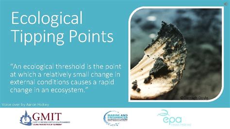 Ecological Tipping Points An Ecological Threshold Is The
