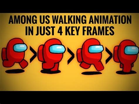 Among us walking animation tutorial | FLIPACLIP - YouTube