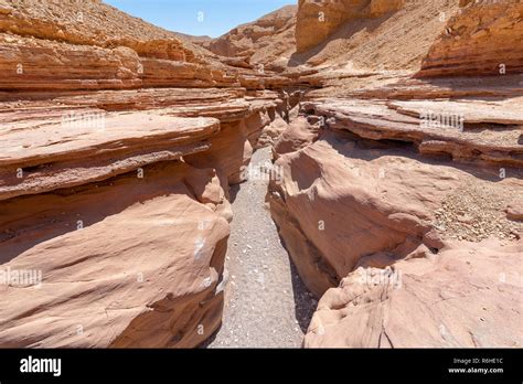 The Red Canyon In The Eilat Mountains It Is One Of Israels Most