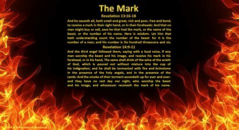 Mark Of The Beast Bible Quote Inspiration