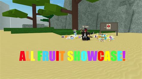 All Fruit Showcase Roblox Ro Piece Youtube