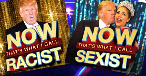 Stephen Colbert Trolls Donald Trump With 'NOW That's What I Call Racist