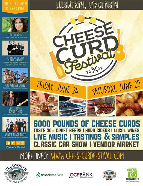 Ellsworth Cheese Curd Festival 2022