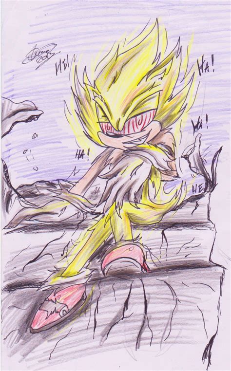 Fleetway Supersonic Waiting For A Nightmare By Shadowninja3 On Deviantart