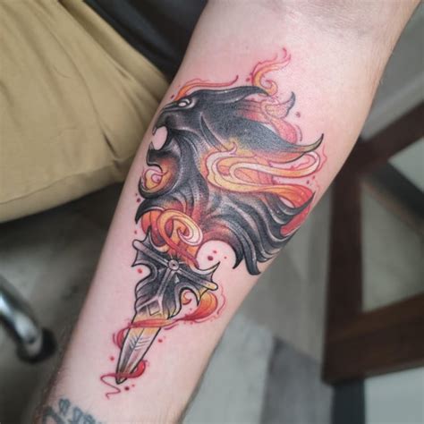 Just Got A Griever Tattoo From Ff8 What Do Yall Think Rfinalfantasy