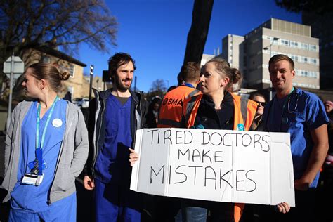Junior Doctor Strike First All Out Strike In Nhs History Begins