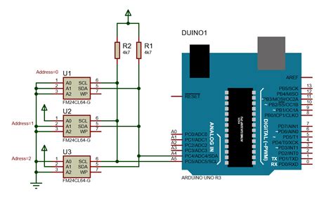 Interfacing Multiple External Eeprom With Arduino Through I2c