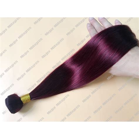 This code will be applied automatically while check out. 2 Donors Hair Weave Bundle Color 99J# Straight