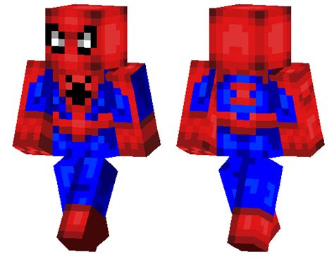 Spiderman Minecraft Pe Skins