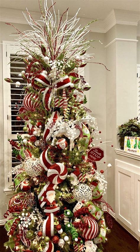 Candy Cane Christmas Tree Designed By Andrea Oaks Love