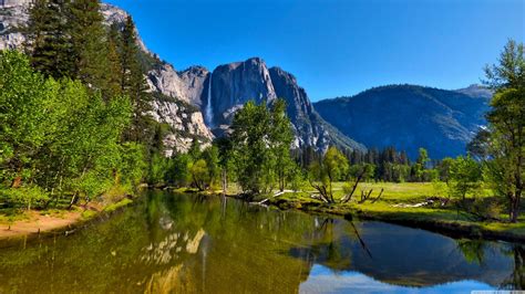 Download Valley Nature Yosemite National Park 4k Ultra Hd Wallpaper