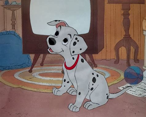 Animation Collection Original Production Animation Cel Of A Dalmatian