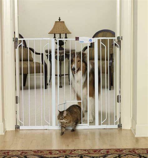 Carlson Extra Tall Pet Gate With Small Pet Door Pet