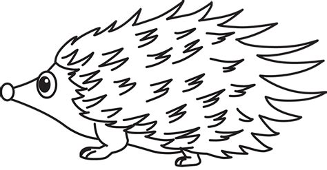 Hedgehog Clipart Clipart Hedgehog Cartoon Sideview Outline Clipart