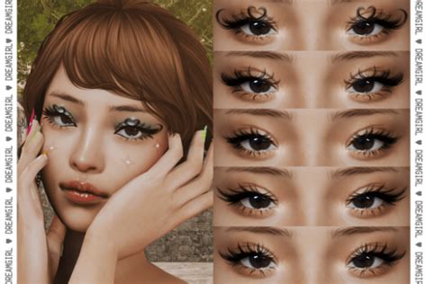 Sims 4 Maxis Match Eyelashes Laptop Mode Friendly The Sims Book