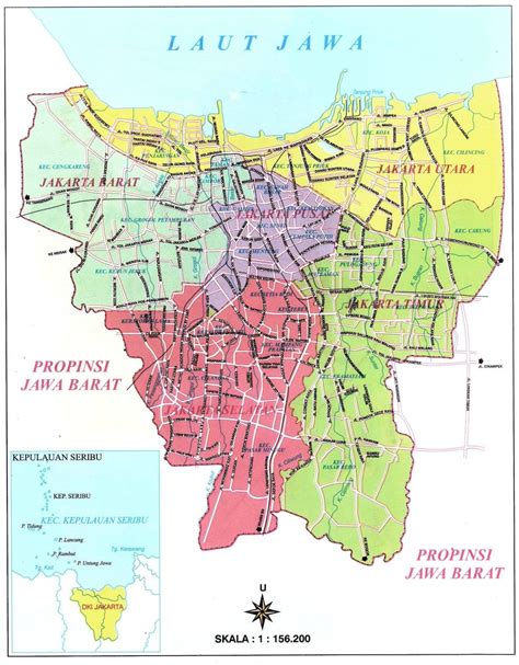 Village boundary of dki jakarta 5. Peta Indonesia ==> DKI Jakarta - Lussy Lusitania