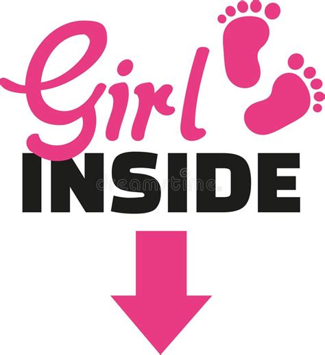 Und es sieht auch nicht gerade schön aus wenn einer raus ist und der andere drin. Zwillinge Nach Innen Mit Babyabdruck Vektor Abbildung ...
