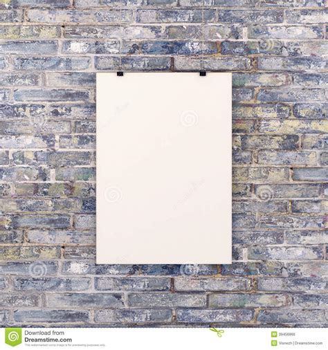 Find & download the most popular blank poster wall photos on freepik free for commercial use high quality images over 8 million stock photos. Blank White Poster On Brick Wall Stock Photo - Image of ...