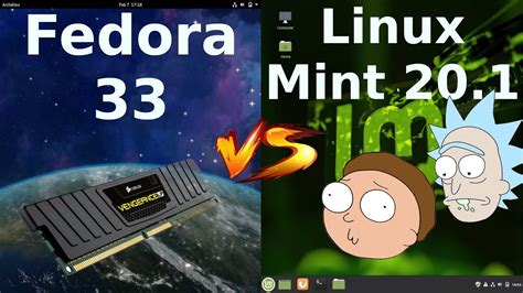 Fedora 33 Vs Linux Mint 201 Youtube