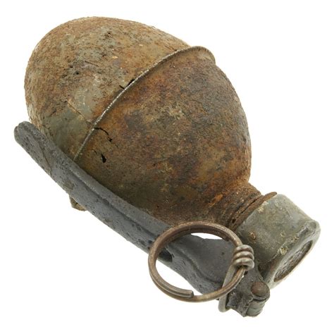 Original Polish Wwii Offensive Hand Grenade Wz 24 Inert