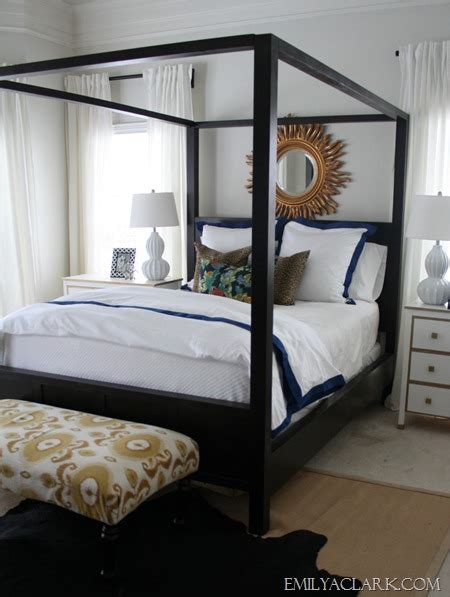 Since it is the master bedroom, you most likely have a queen or a king bed. Updating Our Master Bedroom Bedding - Emily A. Clark